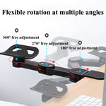 Vaydeer TJ2011 Computer Hand Bracket Mouse Pad Metal Lazy Arm Support Cantilever Wrist Pad