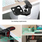 Vaydeer TJ2011 Computer Hand Bracket Mouse Pad Metal Lazy Arm Support Cantilever Wrist Pad
