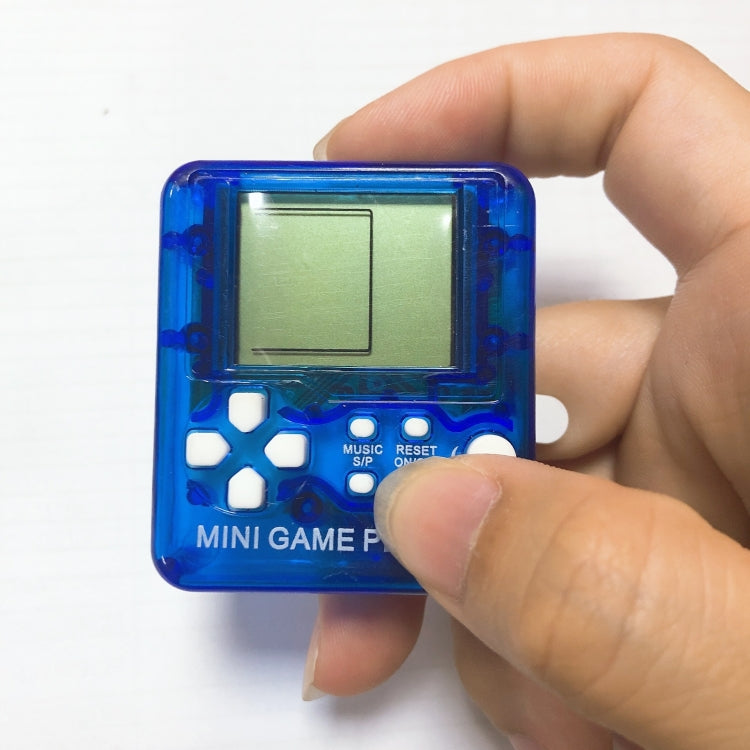 4 PCS Handheld Mini Game Console Toy Classic Brick Game Console with Keychain, 4 PCS Mini Game Console