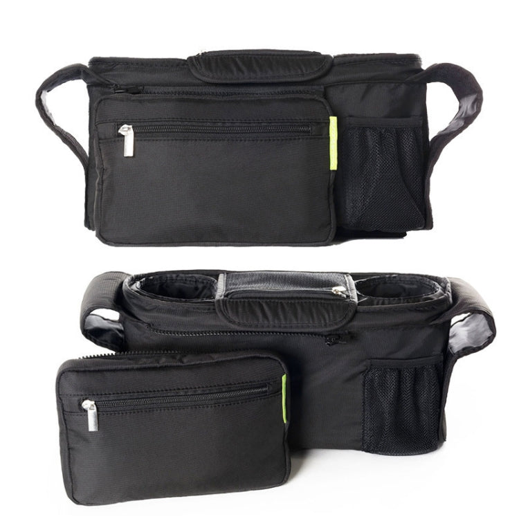 Baby Stroller Storage Hanging Bag Large Capacity Storage Bag Foldable Storage Basket Hanging Bag, Stroller Storage Bag