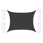Outdoor Garden Sunshade Sail Waterproof Anti-UV Canopy, Size: 2m x 2.5m, 2m x 2.5m