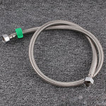 304 Stainless Steel Metal Knitting Hose Toilet Water Heater Hot And Cold Water High Pressure Pipe 4/8 Inch DN15 Connecting Pipe, 30cm Steel Hat, 40cm Steel Hat, 50cm Steel Hat, 60cm Steel Hat, 70cm Steel Hat, 80cm Steel Hat, 1m Steel Hat, 1.2m Steel Ha...