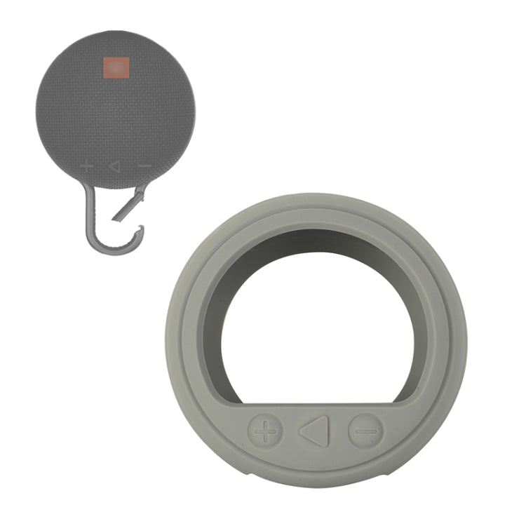 غطاء سيليكون ناعم واقي لمكبر صوت بلوتوث JBL Clip 3، أصفر، أحمر، أسود، رمادي فضي، برتقالي، أخضر عسكري، أزرق داكن