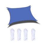 Outdoor Garden Sunshade Sail Waterproof Anti-UV Canopy, Size: 2m x 5m, 2m x 5m