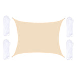 Outdoor Garden Sunshade Sail Waterproof Anti-UV Canopy, Size: 2.5m x 3m, 2.5m x 3m