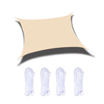 Outdoor Garden Sunshade Sail Waterproof Anti-UV Canopy, Size: 3m x 4m, 3m x 4m