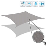 Outdoor Garden Sunshade Sail Waterproof Anti-UV Canopy, Size: 3m x 4m, 3m x 4m