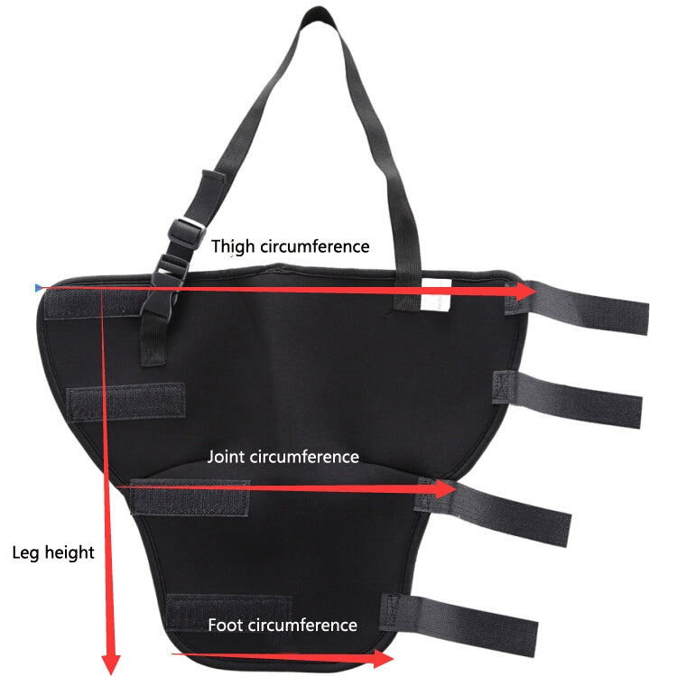 HJ19 Pet Surgery Rehabilitation Back Leg Protector Walking Aids, XS, S, M, L