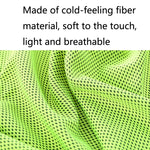 Gym Sports Cold Feeling Sweat-Absorbent Quick-Drying Cold Towel, Quick-Drying Towel, Size: 100 x 30cm(Music Festival), Quick-Drying Towel, Size: 100 x 30cm(Fire), Quick-Drying Towel, Size: 100 x 30cm(Geometric Triangle)                                 ...