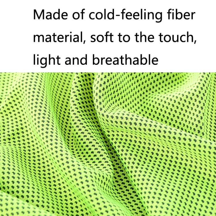 Gym Sports Cold Feeling Sweat-Absorbent Quick-Drying Cold Towel, Quick-Drying Towel, Size: 100 x 30cm(Music Festival), Quick-Drying Towel, Size: 100 x 30cm(Fire), Quick-Drying Towel, Size: 100 x 30cm(Geometric Triangle)                                 ...