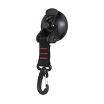 3 PCS Car Tent Suction Cup Home Users Outside Travel Portable Suction Cup Hook, Round Carabiner