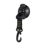 3 PCS Car Tent Suction Cup Home Users Outside Travel Portable Suction Cup Hook, Round Carabiner