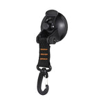 3 PCS Car Tent Suction Cup Home Users Outside Travel Portable Suction Cup Hook, Round Carabiner