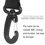 3 PCS Car Tent Suction Cup Home Users Outside Travel Portable Suction Cup Hook, Round Carabiner