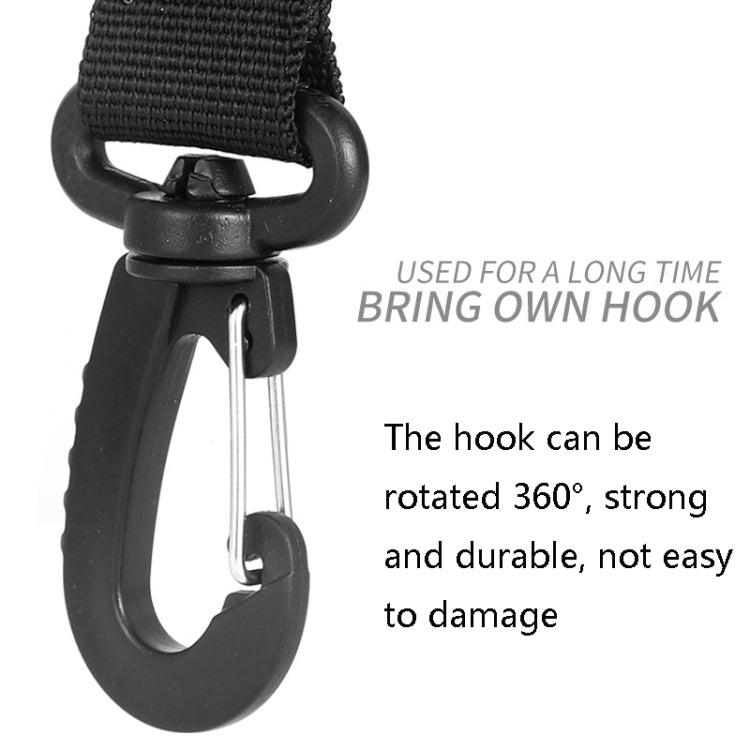 3 PCS Car Tent Suction Cup Home Users Outside Travel Portable Suction Cup Hook, Round Carabiner