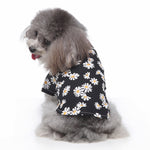 Pet Beach Shirt Dog Print Spring And Summer Clothes, S, M, L, XL
