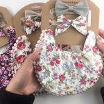 Baby Linen Cotton Printed Double-sided Saliva Towel Headband Set, DP021-1, DP021-2, DP021-3, DP021-4, DP021-5, DP021-6, DP021-7, DP021-13, DP021-9, DP021-10, DP021-11, DP021-12