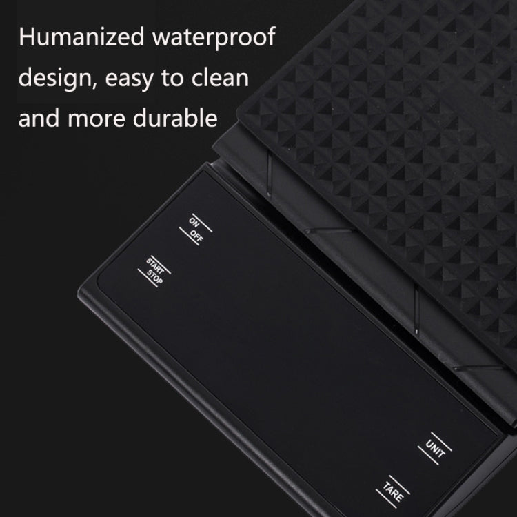 Household Kitchen Scale Hand-Made Coffee Electronic Scale With Timer, 3kg / 0.3g