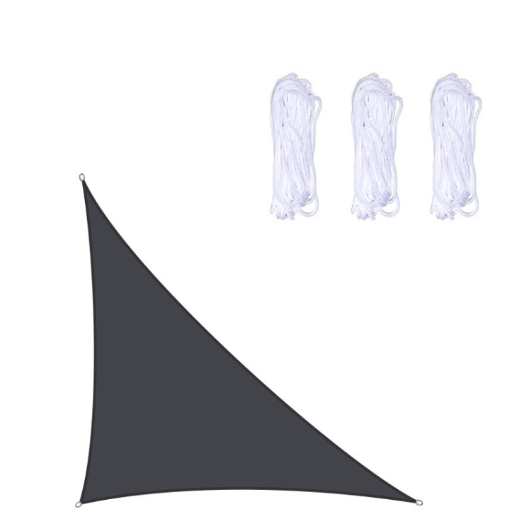 Triangle Outdoor Garden Sunshade Sail Waterproof Anti-UV Canopy, Size: 4m x 4m x 5.7m, 4m x 4m x 5.7m