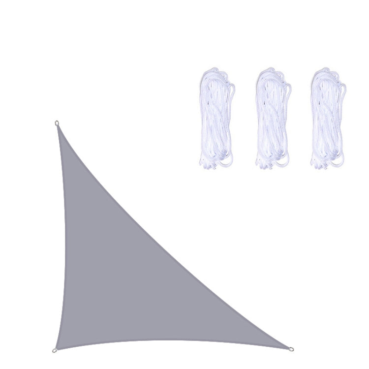 Triangle Outdoor Garden Sunshade Sail Waterproof Anti-UV Canopy, Size: 4m x 4m x 5.7m, 4m x 4m x 5.7m