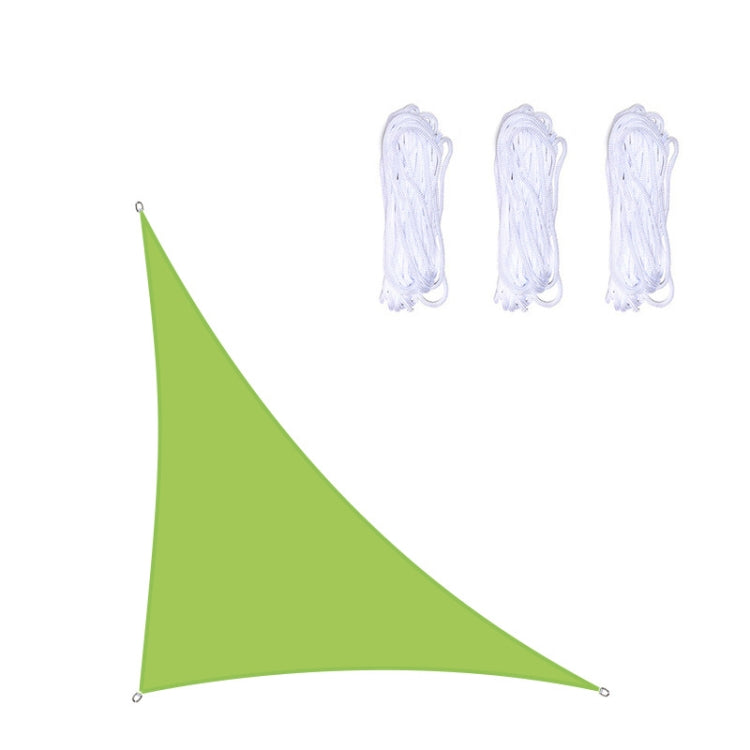 Triangle Outdoor Garden Sunshade Sail Waterproof Anti-UV Canopy, Size: 4m x 4m x 5.7m, 4m x 4m x 5.7m