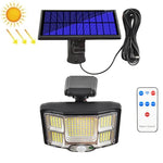 TG-TY085 Solar Outdoor Human Body Induction Wall Light Household Garden Waterproof Street Light wIth Remote Control, Spec:, 96 LED Integrated, 96 COB Integrated, 96 LED Separated, 96 COB Separated, 168 LED  Integrated, 168 COB  Integrated              ...