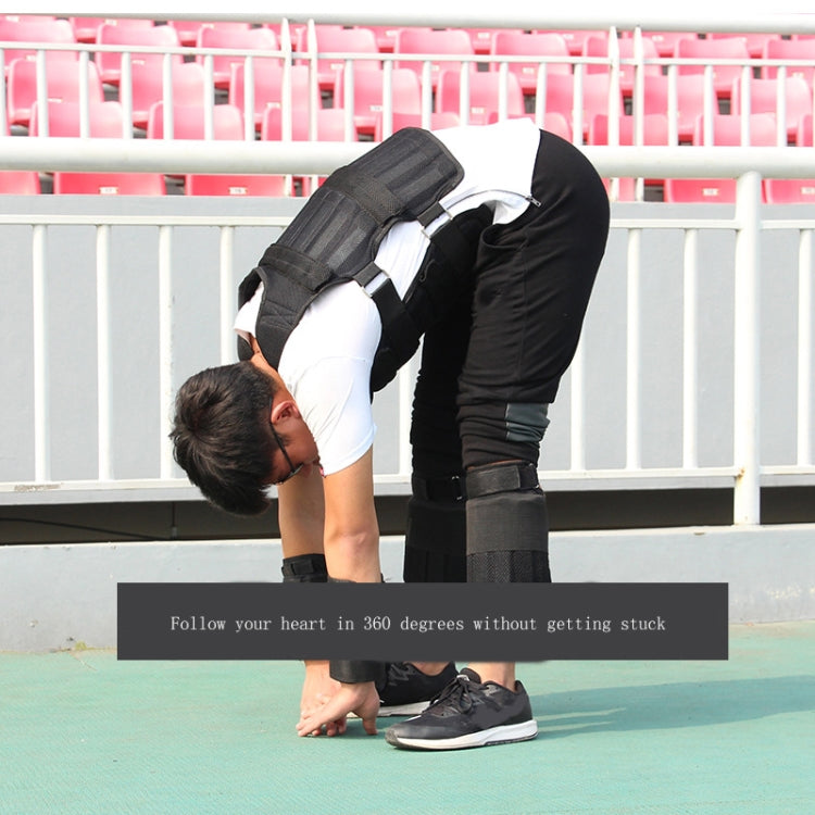 Sport Vest Leg And Arm Weight-Bearing Straps Fitness Training Weighting Equipment, Spec: 1kg Vest, 1kg Vest, 3kg Vest, 5kg Vest, 10kg Vest, 15kg Vest, 10kg Suit, 15kg Suit