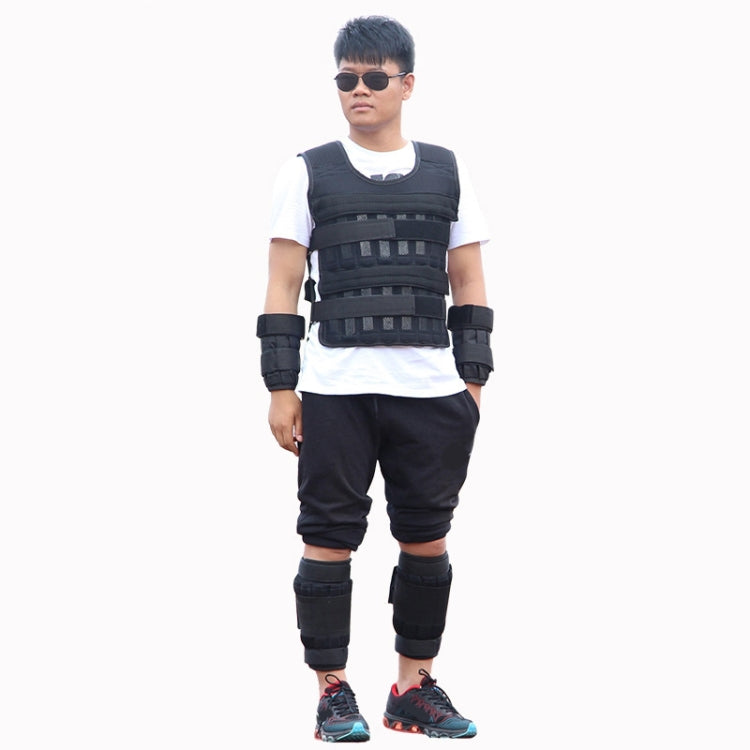 Sport Vest Leg And Arm Weight-Bearing Straps Fitness Training Weighting Equipment, Spec: 1kg Vest, 1kg Vest, 3kg Vest, 5kg Vest, 10kg Vest, 15kg Vest, 10kg Suit, 15kg Suit