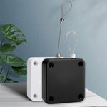 P093 Automatic Doorkeeper Telescher Door Closer Sliding Door Anti-Theft Box, Specification:, 2nd Generation Black All Glue 500g 1m, 2nd Generation White All Glue 500g 1m, 2nd Generation Black All Glue 800g 1m, 2nd Generation White All Glue 800g 1m     ...