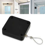 P093 Automatic Doorkeeper Telescher Door Closer Sliding Door Anti-Theft Box, Specification:, 2nd Generation Black All Glue 500g 1m, 2nd Generation White All Glue 500g 1m, 2nd Generation Black All Glue 800g 1m, 2nd Generation White All Glue 800g 1m     ...
