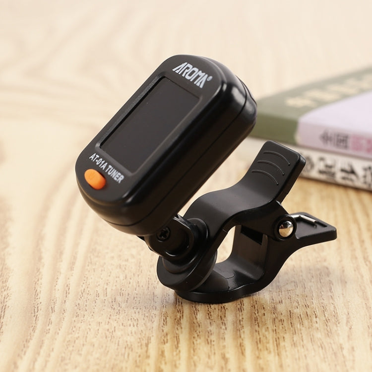 AROMA Guitar Tuner Ukulele Violin Bass Multi-Function Electronic Tuner, AT-01A, AT-200D