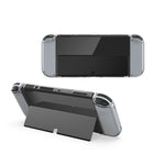 DOBE Game Handle Transparent Crystal Case TPU Protective Cover For Switch OLED Console, TNS-1133C