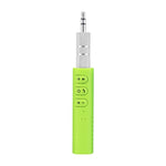 3.5mm Lavalier Bluetooth Audio Receiver with Metal Adapter, H-139 Black, H-139 Blue, H-139 Red, H-139 White, H-139 Green