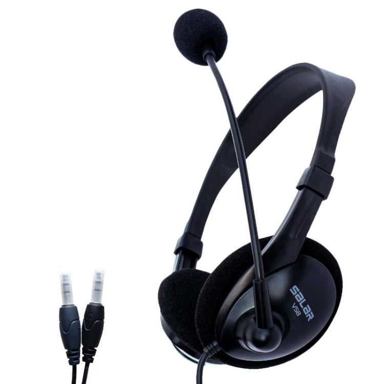 Salar V58 Headset Headphone 3.5mm Game Microphone Headset