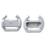 DOBE Left And Right Handle Steering Wheel For Switch OLED / Switch, Specification：, White（2PCS/Pack）, Black（2PCS/Pack）, Red + Blue（2PCS/Pack）