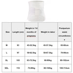 Cotton Gauze Postpartum Abdomen Belt Caesarean Section Normal Delivery Waist Belt Restraint Belt, M, L, XL, XXL