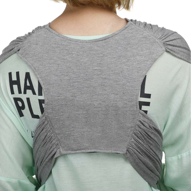 Baby Carrier Double Shoulder Front Holding Baby Carrier Portable Baby X Carrying Bag,Size:, M (Black), L (Black), M (Gray), L (Gray)