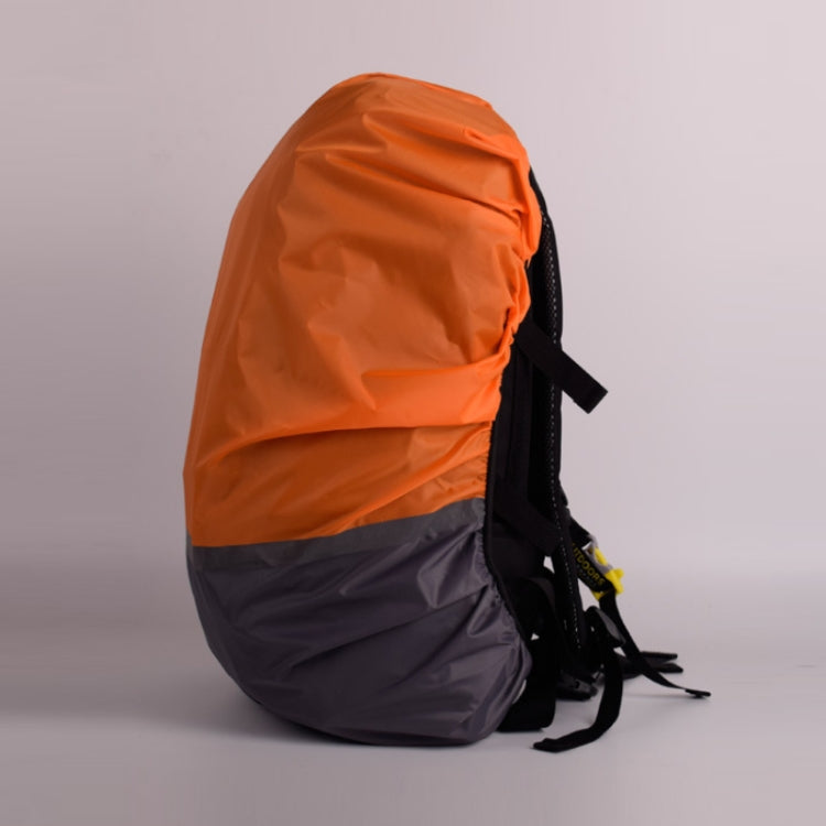 2 PCS Outdoor Mountaineering Color Matching Luminous Backpack Rain Cover, S 18-30L, M 30-40L, L 45-55L, XL 58-70L