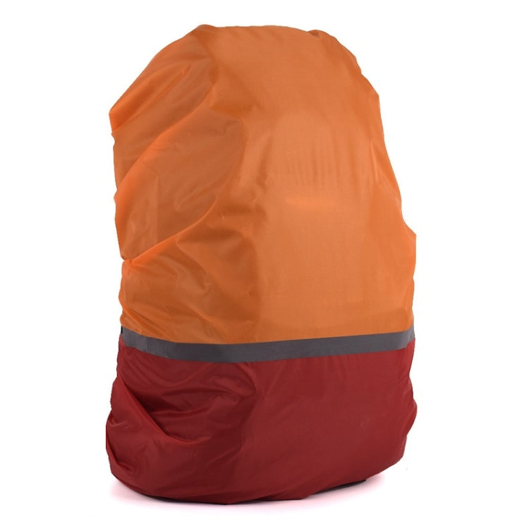 2 PCS Outdoor Mountaineering Color Matching Luminous Backpack Rain Cover, S 18-30L, M 30-40L, L 45-55L, XL 58-70L