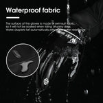 قفازات تزلج دافئة من الصوف لفصل الشتاء WEST BIKING YP0211220، سيليكون مضاد للانزلاق، قفازات ركوب، M, L, XL