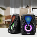 USB Wired Computer Speaker Home Desktop Game Audio, 1053