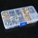 150 PCS Male Female Car Motorcycle Spade Connector Splice Crimp Wire Terminals, 150 PCS