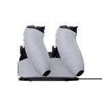 SPARKFOX W20P508 Dual Charger With Contacts Wireless Handle Charger For PS5, Style:, Charger+Data Cable+Charging Plug, Charger+Data Cable