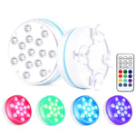 15 LEDs RF Remote Control Diving Light Magnetic Waterproof Pool Lamp, Spec:, 1 PC + 1 RC, 2 PCS + 1 RC, 2 PCS + 2 x RC
