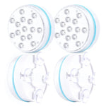 15 LEDs RF Remote Control Diving Light Magnetic Waterproof Pool Lamp, Spec:, 1 PC + 1 RC, 2 PCS + 1 RC, 2 PCS + 2 x RC