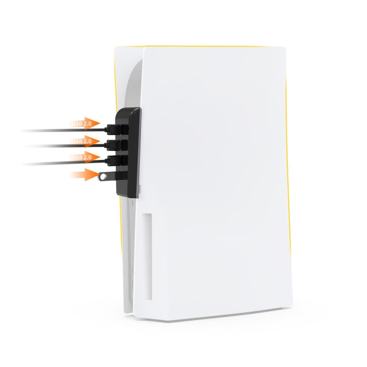 DOBE TP5-0576 USB HUB High Speed ??Transmission Extension HUB Converter For PS5, TP5-0576