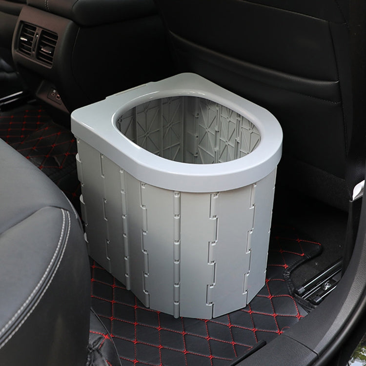 Car Toilet Integrated Portable Folding Toilet Self-Driving Tour Outdoor Camping Toilet, Car Toilet(Sky Blue), Car Toilet(Light Gray), Car Toilet(Black)