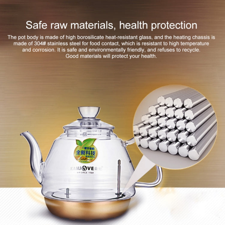 KAMJOVE B7 Vollautomatischer, intelligenter Wasserkocher/Teekocher, CN-Stecker