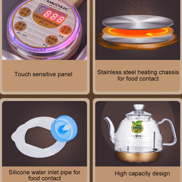 KAMJOVE B7 Vollautomatischer, intelligenter Wasserkocher/Teekocher, CN-Stecker