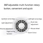 DELUX T11 29 Keys Single-Hand Keyboard Shortcut Key Speech Tool Flat Keyboard, Colour: Silver Black, Silver Black